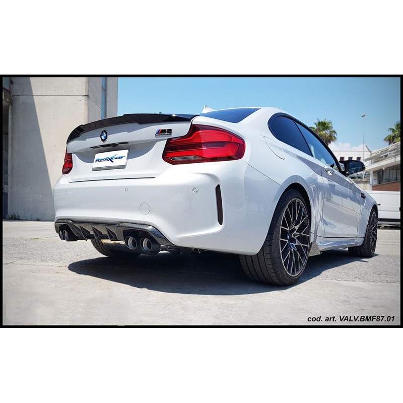 scarico sportivo per bmw F87 M2 410cv gran coupe dal 2018