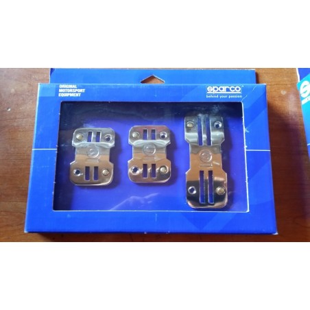 Pedaliera Sparco modello Linea 77 Cromata