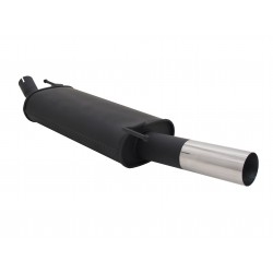 Scarico sportivo singolo per Seat Ibiza 6J / 6P 1x76mm RL design