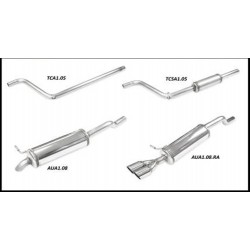 impianto di scarico SPORTIVO Opel Corsa F 1.2i T 131cv 2020