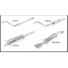 impianto di scarico SPORTIVO Opel Corsa F 1.2i T 131cv 2020