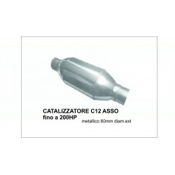 Catalizzatore sportivo asso racing Cromo 200 celle metallico c12