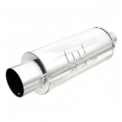 Scarico sportivo in acciaio 14822 magnaflow tondo codino 100mm