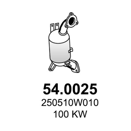 catalizzatore ricambio TOYOTA RAV III 2.2 D dal 2006 al 2009