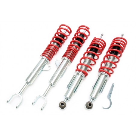 Assetto regolabile a ghiera completo di tamponi per bmw e90 e91 e92