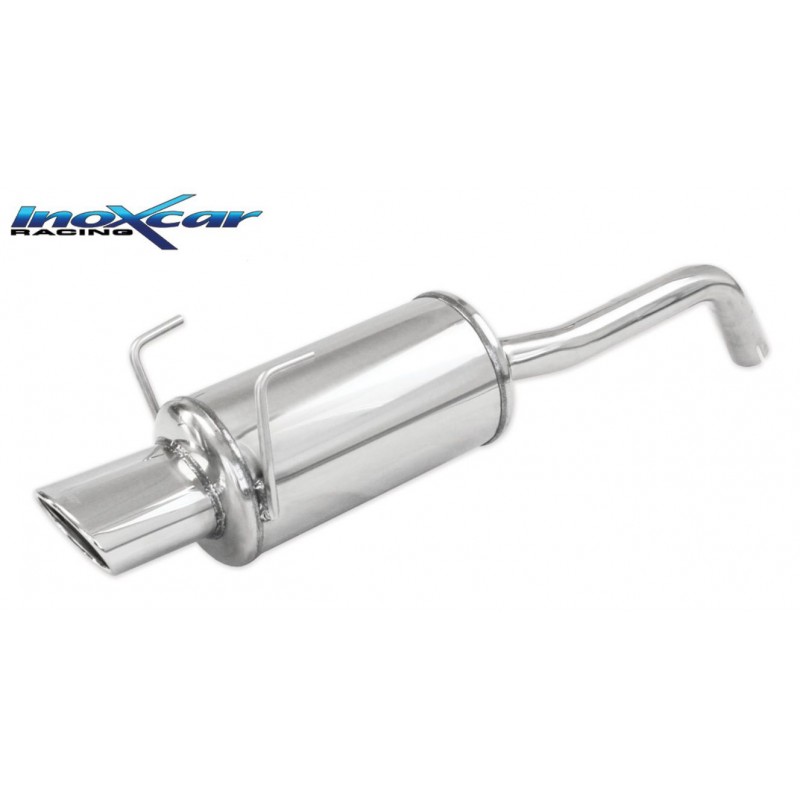 SCARICO SPORTIVO OVALE FIAT PANDA 1200 60CV DOPO IL 2003 120 x 80mm