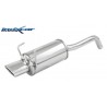SCARICO SPORTIVO OVALE FIAT PANDA 1200 60CV DOPO IL 2003 120 x 80mm