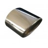 SCARICO SPORTIVO OVALE FIAT PANDA 1200 60CV DOPO IL 2003 120 x 80mm