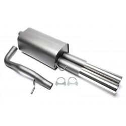 scarico sportivo per audi B5 dal 1995 al 2001 8D 1.6 1.8 1.9td