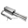 scarico sportivo per audi B5 dal 1995 al 2001 8D 1.6 1.8 1.9td