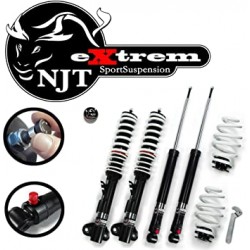 Kit molle e ammortizzatori regolabili coilover NJT eXtreme VW Golf 7