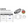 Catalizzatore 200 celle magnaflow 54974 metallico sfalzato 51mm