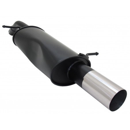Scarico sportivo per Citroen C2 / C3 1x90mm RL design taglio sottile