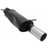 Scarico sportivo per Citroen C2 / C3 1x90mm RL design taglio sottile