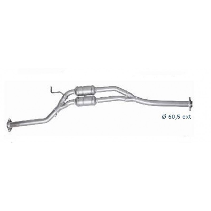 catalizzatore specifico Lexus IS200 metallico ricambio 2.2td 69708D
