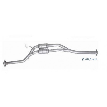 catalizzatore specifico Lexus IS200 metallico ricambio 2.2td 69708D