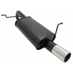 Scarico sportivo per Ford Fiesta MK7 JA8 1.2 / 1.4 / TDCI 1x76mm
