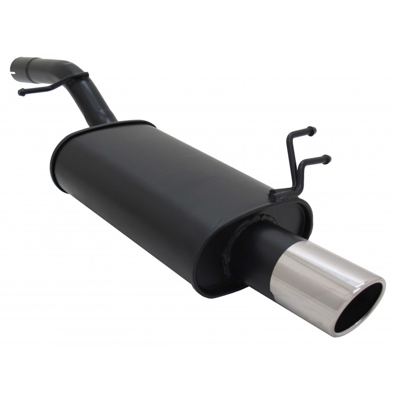Scarico sportivo Ford Fiesta MK6 JH / JD 1x90mm SR-Design