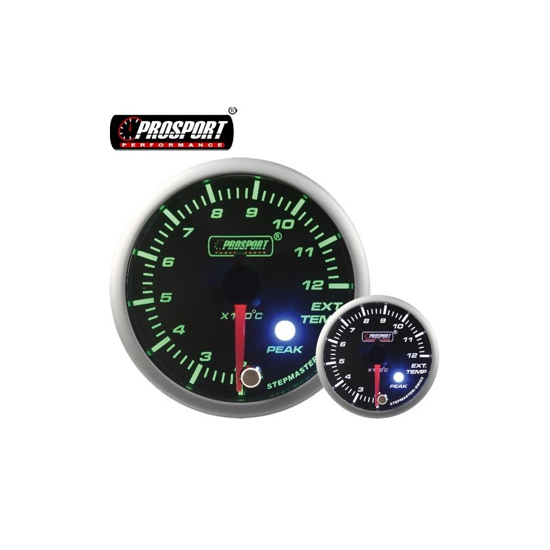 manometro prosport performance temperatura gas di scarico 52mm