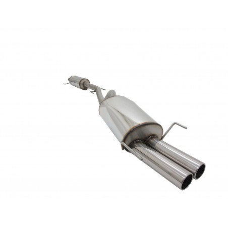 Impianto di scarico sportivo Opel Astra G CC hatchback 2x76mm