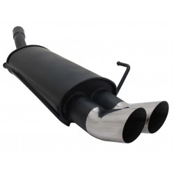 Scarico sportivo posteriore Opel Astra H hatchback 2x76mm DTM