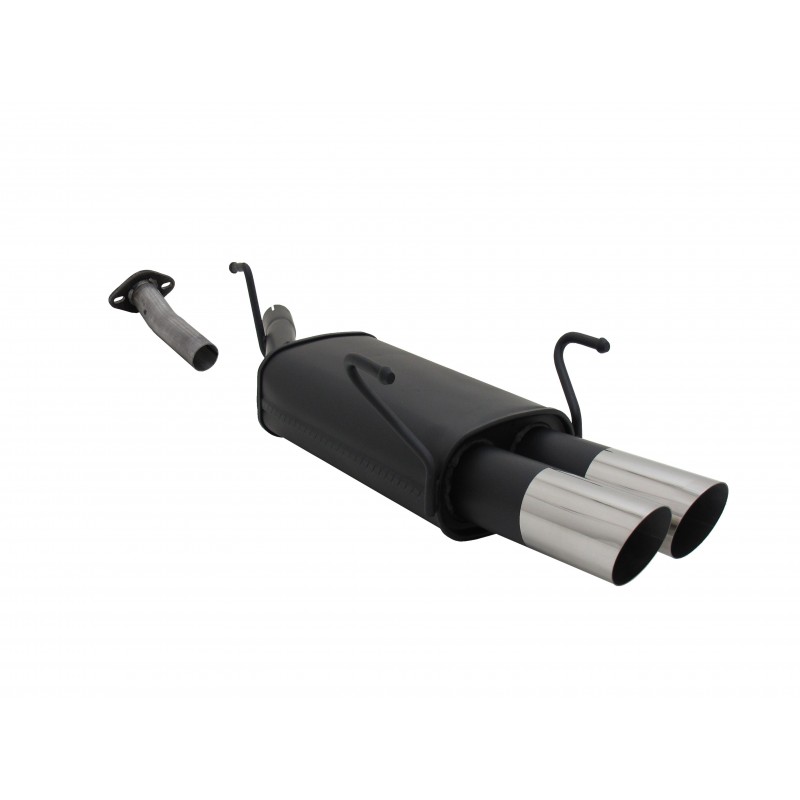 Scarico sportivo Opel Astra G STATION WAGON 2x76mm MS-Design