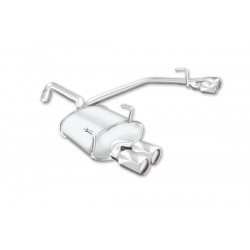 SCARICO POSTERIORE SPORTIVO FIAT 500C 1.2 1.4 1.3 MJTD 2X76MM