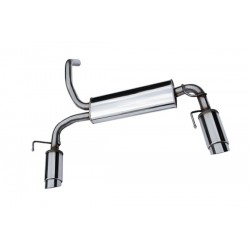 SILENZIATORE SPORTIVO ASSO FIAT 500 1.4 ABARTH 08/2008 (1x100 GP ONE) INOX