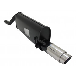 SILENZIATORE SCARICO SPORTIVO OPEL CORSA D JAP STYLE 90mm