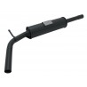 Silenziatore anteriore sportivo skoda Fabia 5J / Ibiza 6J / Polo 9N / 9N3 / 6R