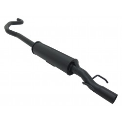 Silenziatore anteriore sportivo centrale Opel Corsa D + E 1.4