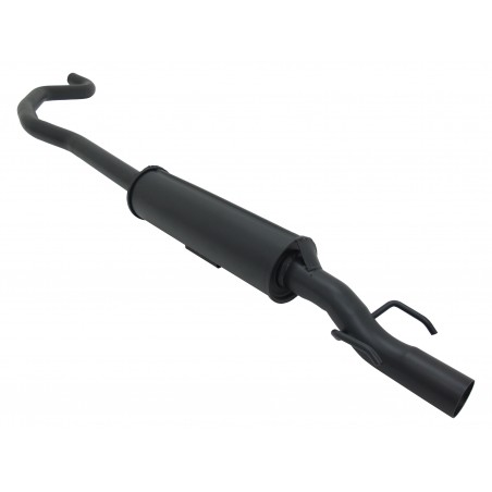 Silenziatore anteriore sportivo centrale Opel Corsa D + E 1.4