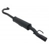 Silenziatore anteriore sportivo centrale Opel Corsa D + E 1.4