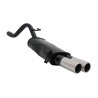 Scarico sportivo per Fiat Grande Punto 199 1.2 1.3 1.4 2x76mm