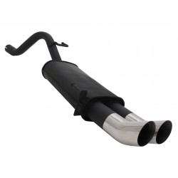Scarico sportivo per Fiat Grande Punto 199 2x76mm DTM 1.2 1.4 1.3