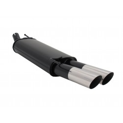 Scarico sportivo VW Golf 3 / Golf 4 anche mod cabriolet 2x76mm