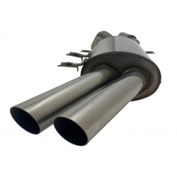 Scarico sportivo per Volkswagen scirocco 2 1.8 16v acciaio gruppo