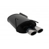 marmitta sportiva Mercedes C-Klasse W202 / W208 2x85/58mm AM-Design