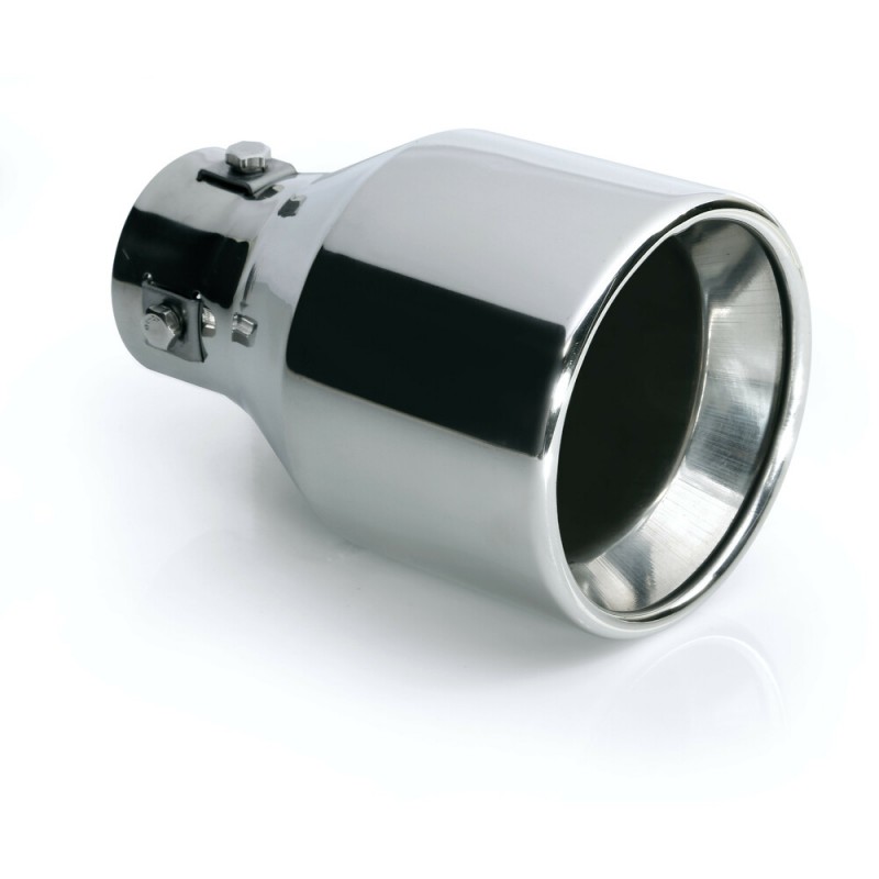 Terminale di scarico in acciaio inox lucidato 100mm