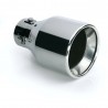 Terminale di scarico in acciaio inox lucidato 100mm