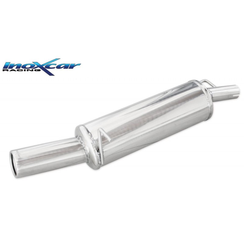 SCARICO SPORTIVO INOXCAR ACCIAIO INOX FORD FIESTA MK5 80MM