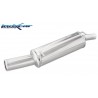 SCARICO SPORTIVO INOXCAR ACCIAIO INOX FORD FIESTA MK5 80MM