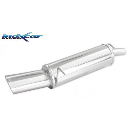 SCARICO SPORTIVO INOXCAR ACCIAIO INOX FORD FIESTA MK5 ovale