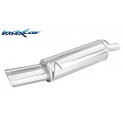 SCARICO SPORTIVO INOXCAR ACCIAIO INOX FORD FIESTA MK5 ovale