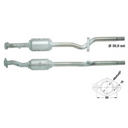 catalizzatore fiat uno 1000cc fire i.e. dal 1990 al 1993 33kw 45hp