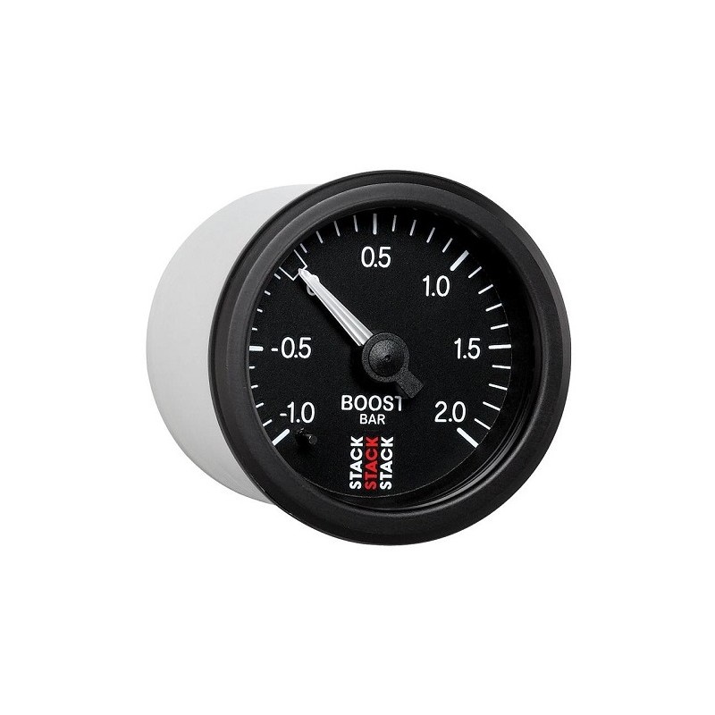 MANOMETRO STACK TURBO MENO 1 +2BAR diam 52mm