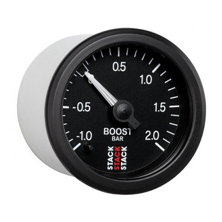MANOMETRO STACK TURBO MENO 1 +2BAR diam 52mm