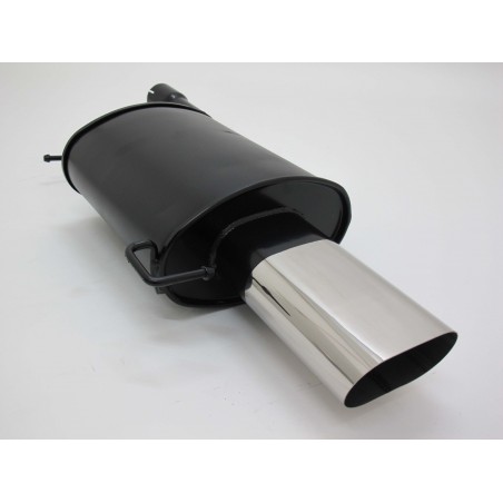 Scarico sportivo bmw e60 135x75mm ovale taglio sottile