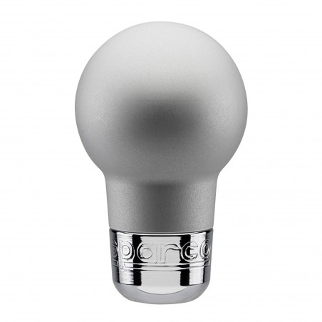 pomello SFERICO RACING SPARCO ARGENTO SPAZZOLATO 037401AN