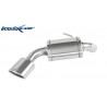scarico sportivo bmw e87 serie 1 120d 163cv ovale 120x80mm